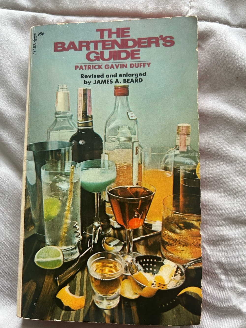 Vintage bartending book- with James Beard